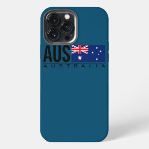AUSTRALIEN FLAGGE AUSTRALISCHER LANDESCODE AUS SPO iPhone 13 PRO MAX HÜLLE