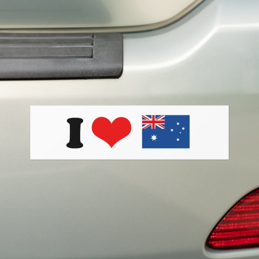 Australien-Flagge Autoaufkleber (Auf Auto)