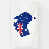 Australien-Flagge Banner (Vertikal)