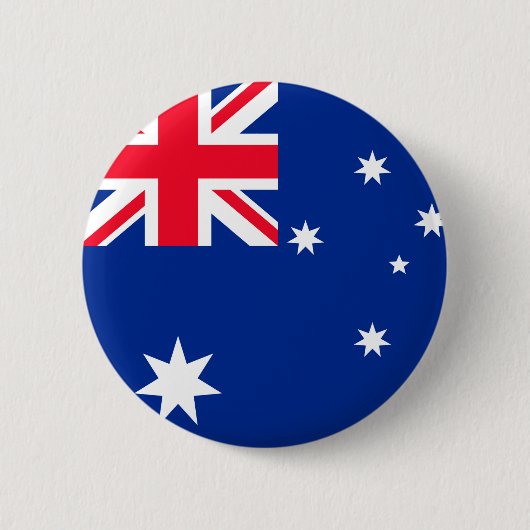 Australien-Flagge Button (Vorderseite)
