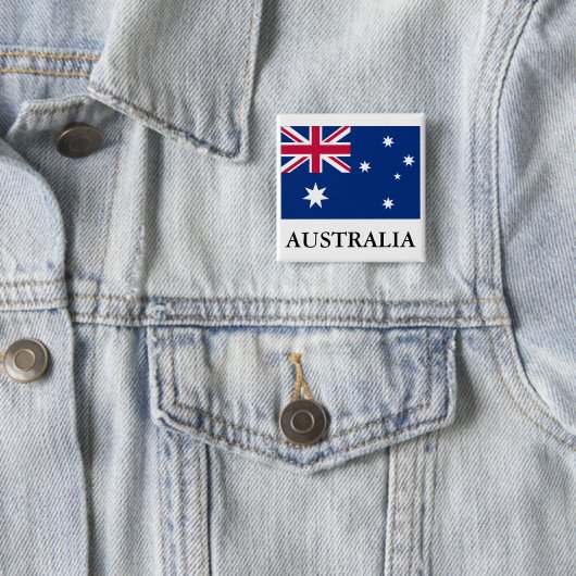 Australien-Flagge Button (Beispiel)