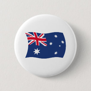 Australien-Flagge-Button Button