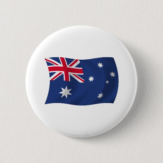 Australien-Flagge-Button Button (Vorderseite)