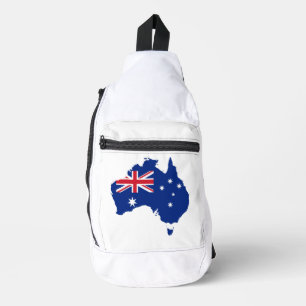 Australien-Flagge Crossbody Bag