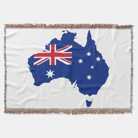 Australien-Flagge Decke (Vorderseite)