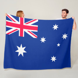 Australien-Flagge Fleecedecke