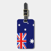 Australien-Flagge Gepäckanhänger (Vorderseite vertikal)