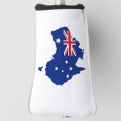 Australien-Flagge Golf Headcover (Rotieren 90)