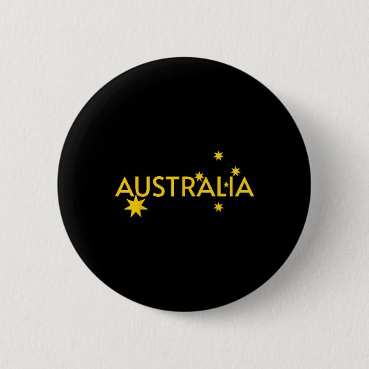 Australien-Flagge Jersey Button (Vorderseite)