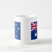 Australien-Flagge Kaffeetasse (Mittel)