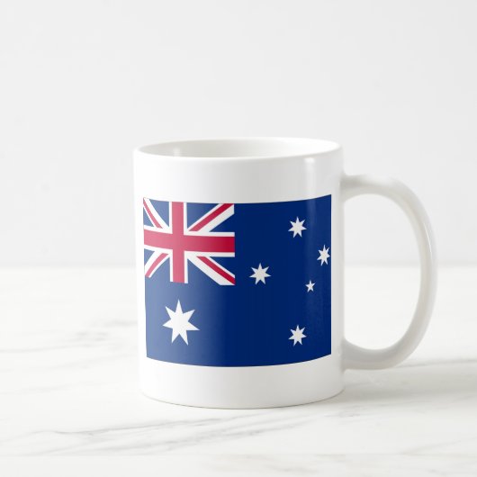Australien-Flagge Kaffeetasse (Rechts)