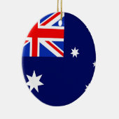 Australien-Flagge Keramik Ornament (Rechts)