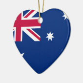Australien-Flagge Keramikornament (Links)