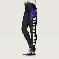Australien-Flagge Leggings - Australisches patriot