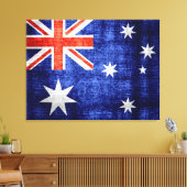 Australien-Flagge Leinwanddruck (Insitu (Wohnzimmer))