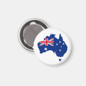 Australien-Flagge Magnet (Vorderseite/Rückseite)