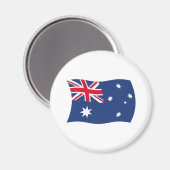Australien Flagge Magnet (Vorderseite/Rückseite)