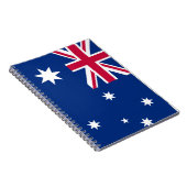 Australien-Flagge Notizblock (Rechte Seite)