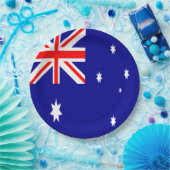 Australien-Flagge Pappteller (Party)