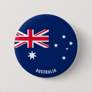 Australien-Flagge Patriotisch Button