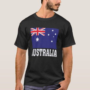 Australien-Flagge Patriotisches Nationales Erbe So T-Shirt