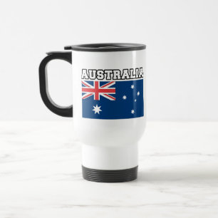 Australien-Flagge Reisebecher