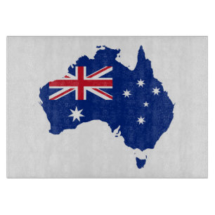 Australien-Flagge Schneidebrett