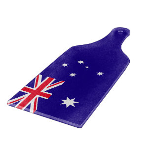 Australien-Flagge Schneidebrett