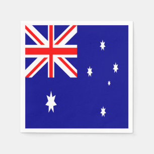 Australien-Flagge Serviette