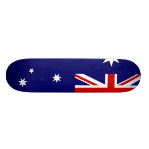 Australien-Flagge Skateboard