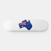 Australien-Flagge Skateboard (Horizontal)