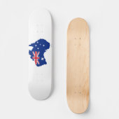 Australien-Flagge Skateboard (Vorderseite)