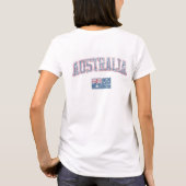 Australien + Flagge T-Shirt (Rückseite)