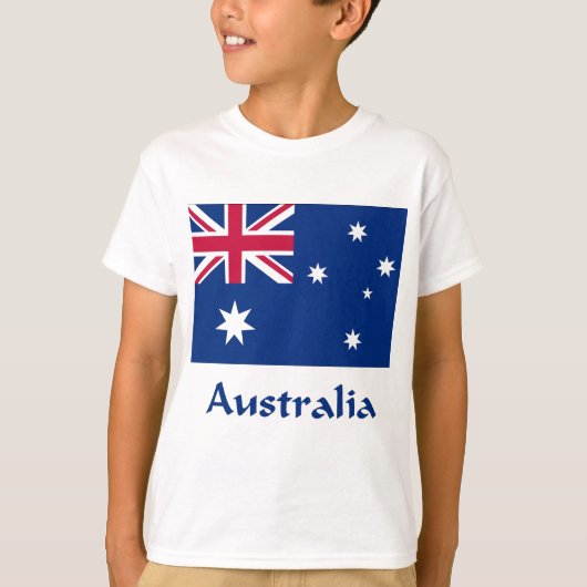 Australien-Flagge T-Shirt (Vorderseite)