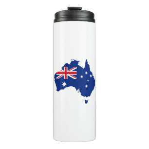 Australien-Flagge Thermosbecher