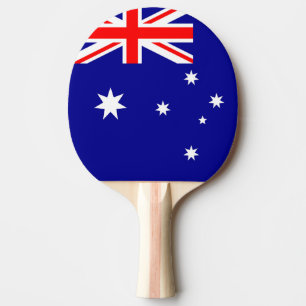 Australien-Flagge Tischtennis Schläger