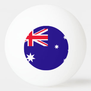 Australien-Flagge Tischtennisball
