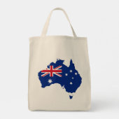 Australien-Flagge Tragetasche (Rückseite)