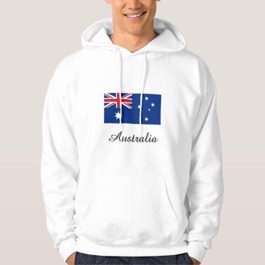 Australien-Flaggen-Entwurf Hoodie (Vorderseite)
