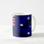 Australien-Flaggen-Gewebe Kaffeetasse (VorderseiteRechts)