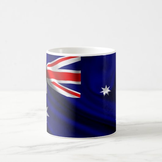 Australien-Flaggen-Gewebe Kaffeetasse (Mittel)