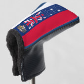 Australien Flaggen Gorgetic Patriotic Golf Head Co Headcover (3/4 Vorderseite)