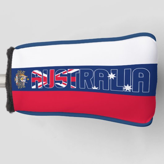 Australien Flaggen Gorgetic Patriotic Golf Head Co Headcover (Vorderseite)