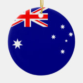Australien Flaggen Keramik Ornament (Vorne)