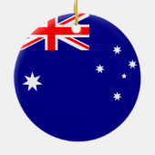 Australien Flaggen Keramik Ornament (Hinten)