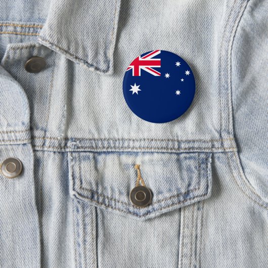 Australien-Flaggen-Knopf Button (Beispiel)