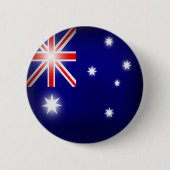 Australien-Flaggen-Knopf Button (Vorderseite)
