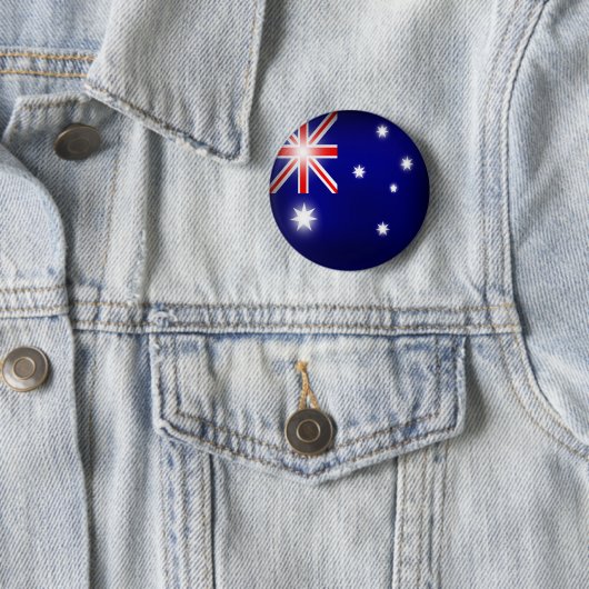 Australien-Flaggen-Knopf Button (Beispiel)