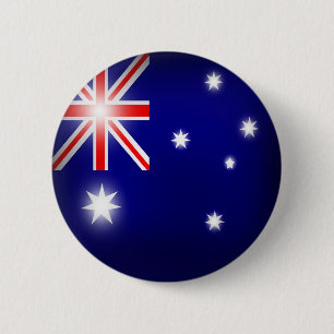 Australien-Flaggen-Knopf Button