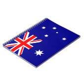 Australien-Flaggen-Notebook Notizblock (Linke Seite)